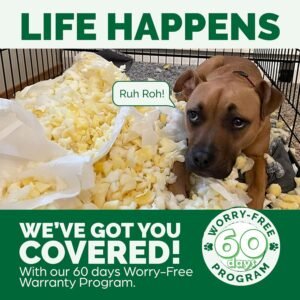 Alternative view of Furhaven Orthopedic Dog Bed for Large/Medium Dogs w/ Removable Bolsters & Washable Cover, For Dogs Up to 55 lbs - Plush & Velvet Waves Perfect Comfort Sofa - Brownstone, Large