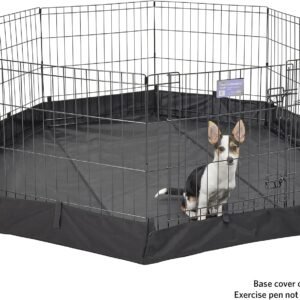Alternative view of MidWest Homes for Pets Octagon Exercise Pen Fabric Mesh Bottom