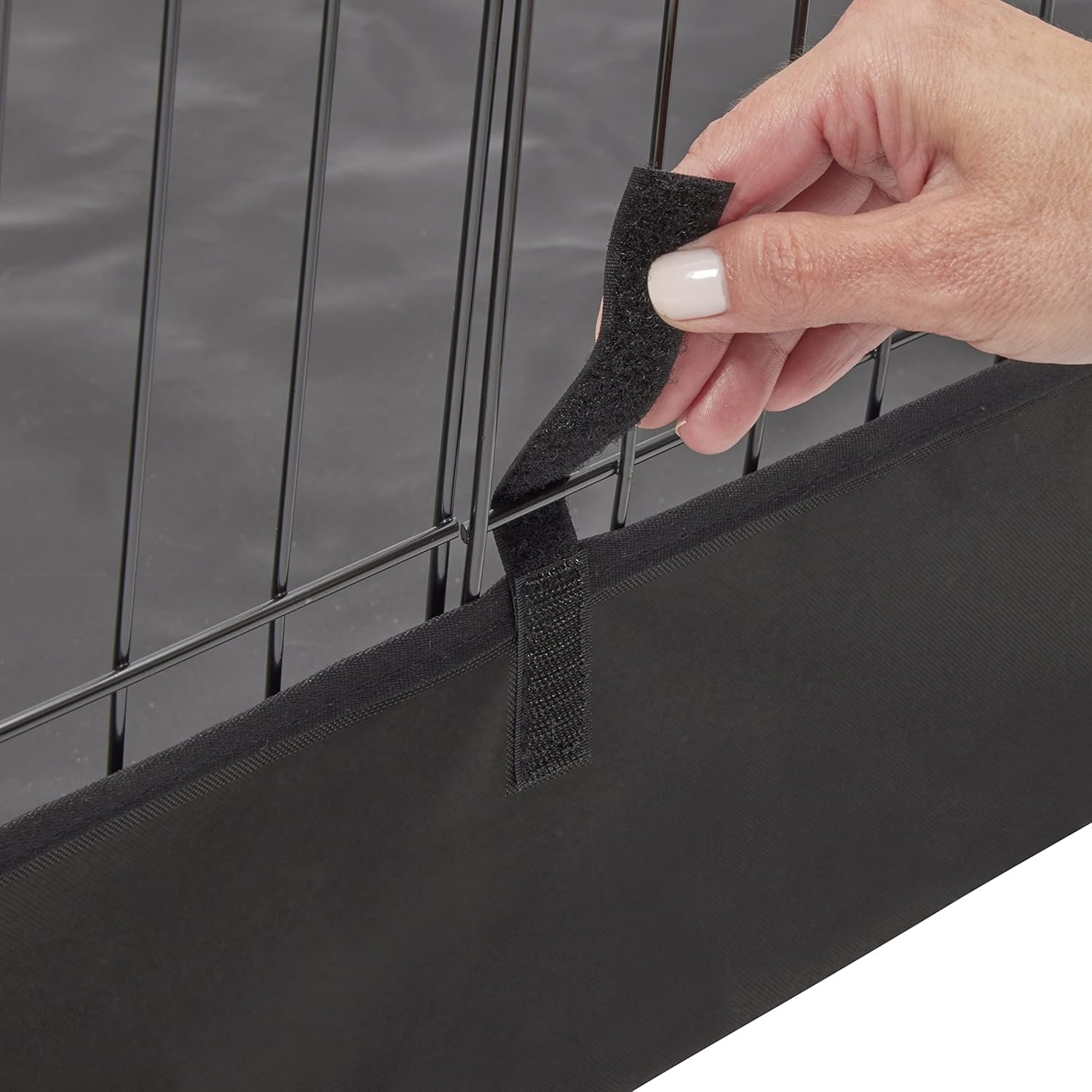 MidWest Homes for Pets Octagon Exercise Pen Fabric Mesh Bottom - Image 8