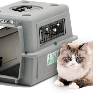 Alternative view of Petmate Sky Kennel - For Air and Travel, Airline Compliant Dog Crate for Pets up to 15 lbs, Heavy Duty Dog Kennel, Made in the USA- 21 Inches