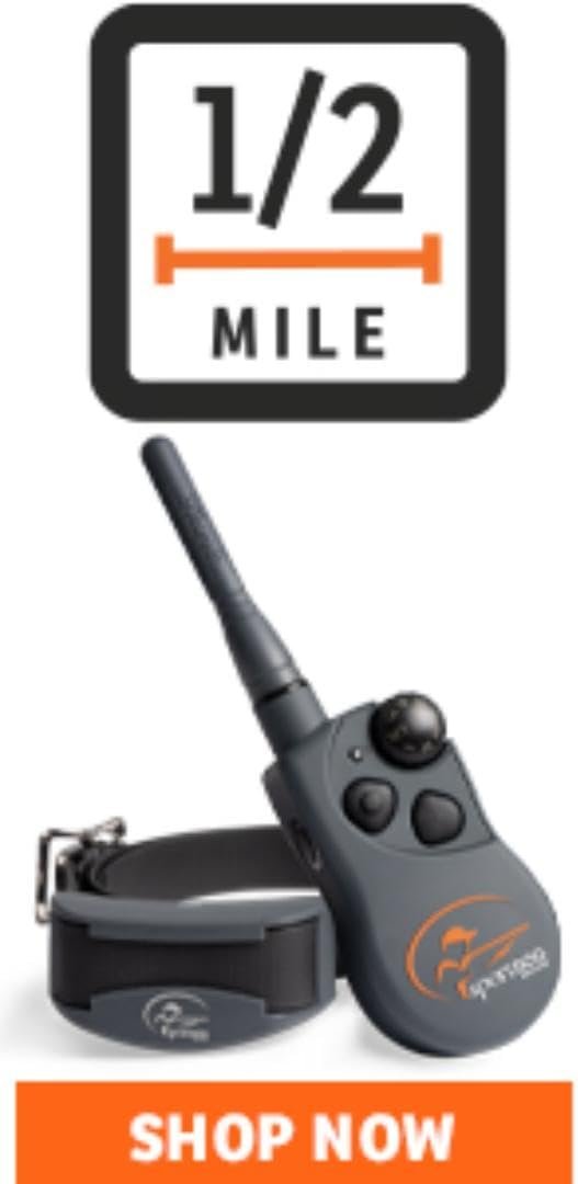 SportDOG SportHunter 825X - Remote Training Collar - Half-Mile Range Trainer - Waterproof Dog E-Collar - Quick-Charge Battery - Static, Vibration, & Tone Modes - Image 11