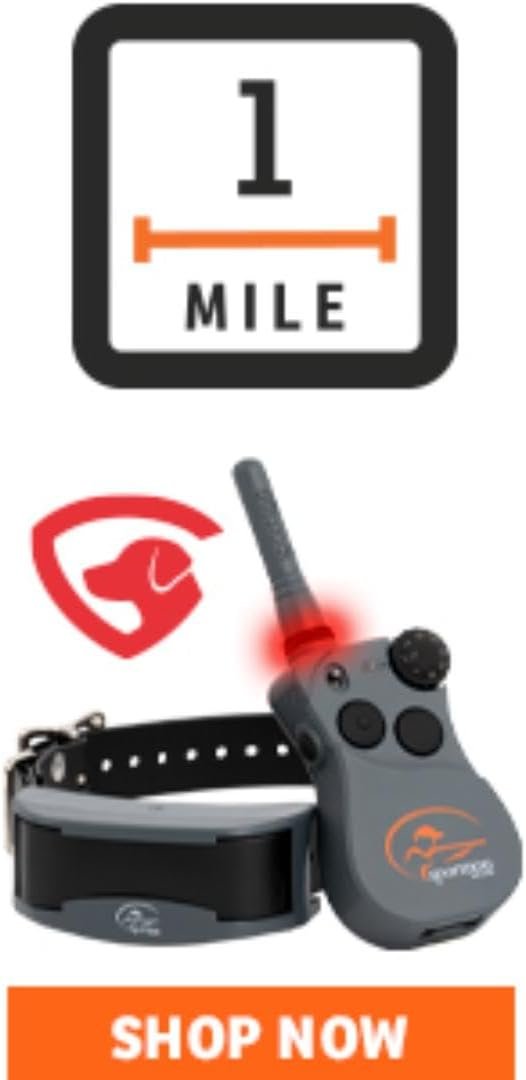 SportDOG SportHunter 825X - Remote Training Collar - Half-Mile Range Trainer - Waterproof Dog E-Collar - Quick-Charge Battery - Static, Vibration, & Tone Modes - Image 10