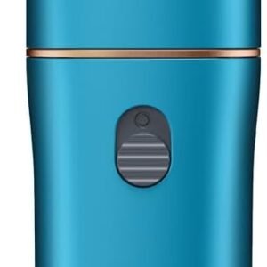 Andis Easy Clip Adjustable Blade Corded Dog Clipper, 11 Piece Kit, Lightweight, Powerful Motor, Blue, 560814