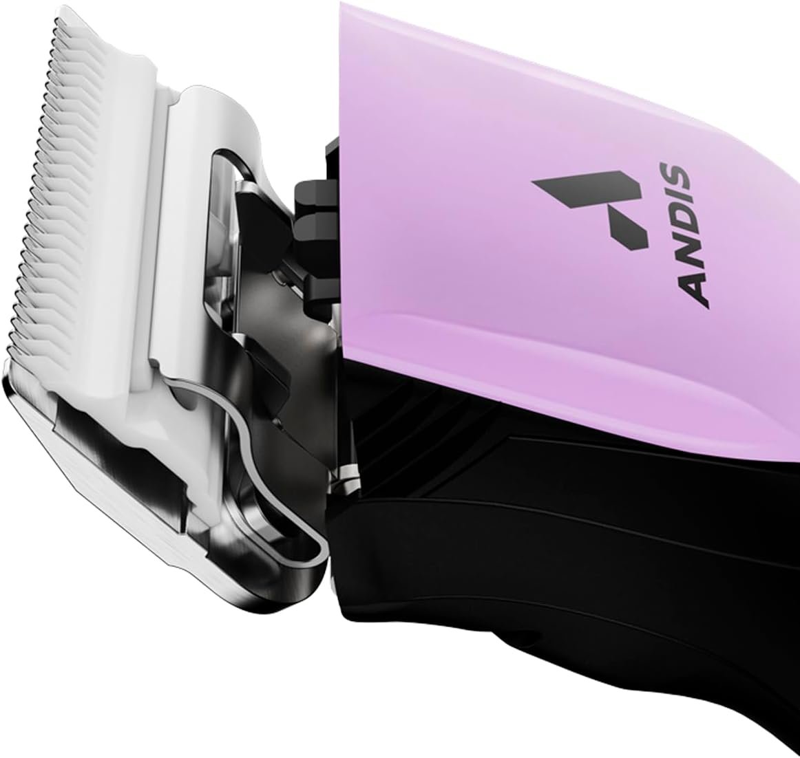 Andis 561458 Pulse Zr II Gabriel Feitosa Edition 5-Speed Detachable Blade Clipper, Cordless Animal/Dog Grooming, Removable Lithium Ion Battery, LED Charge Light, Wild Colorway - Image 5