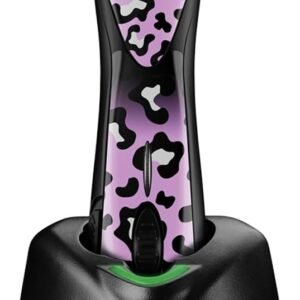 Andis 561458 Pulse Zr II Gabriel Feitosa Edition 5-Speed Detachable Blade Clipper, Cordless Animal/Dog Grooming, Removable Lithium Ion Battery, LED Charge Light, Wild Colorway