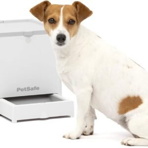 PetSafe Teach & Treat Remote Reward Trainer – Remote Treat Dispenser for Dogs – Portable Training Tool