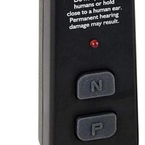 PetSafe, Collarless Ultrasonic Remote Trainer, Two Tone, Safe, Anti Bark, Black