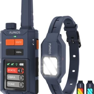 Dog Training Collar - 4200FT Dog Shock Collar with Remote Control with 119 Training Levels & Night-Lights, 100% Safe Innovative E Collar for Dogs Training for 20-140 Lbs Dogs