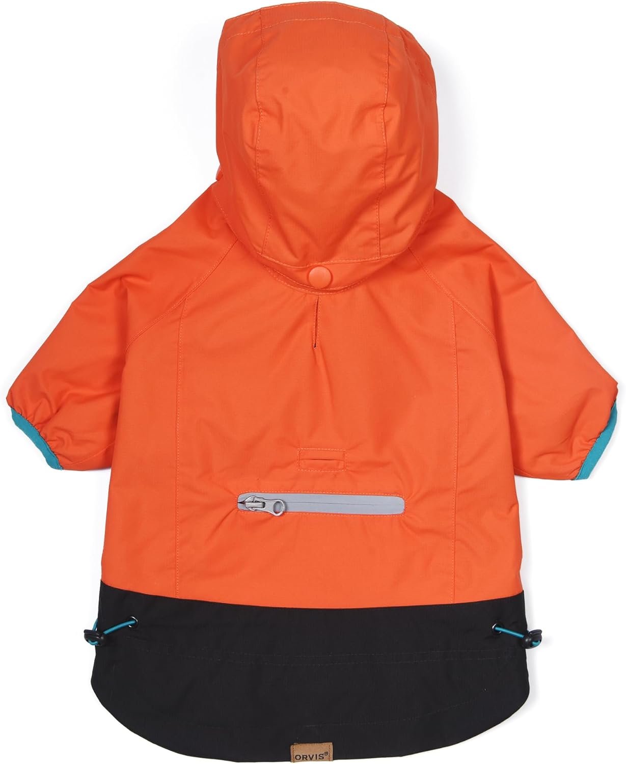 Orvis Dog All Season Trekker 3-in-1 Coat for Dogs, Size Extra Large; Orange High Visibility All Weather Dog Coat with Raincoat & Fleece Vest That Can Be Worn Separately or Together; Removable Hood - Image 3