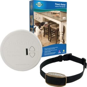 PetSafe Pawz Away Indoor Wireless Pet Barrier, Electric Training System for Dogs & Cats with Receiver Collar