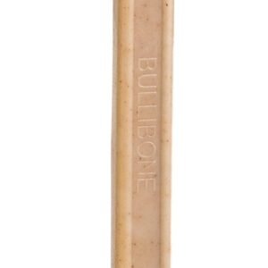 Bullibone Nylon Dog Chew Toy Nylon Bone - Improves Dental Hygiene, Easy to Grip Bottom, and Permeated with Flavor (Beef, Large - Single)