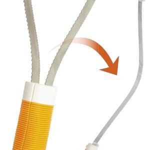 Wahl Double Sided Dog Shedding Blade with No-slip Grip - Coarse and Fine Teeth for Long, Short, & Double Coats - Model 858408