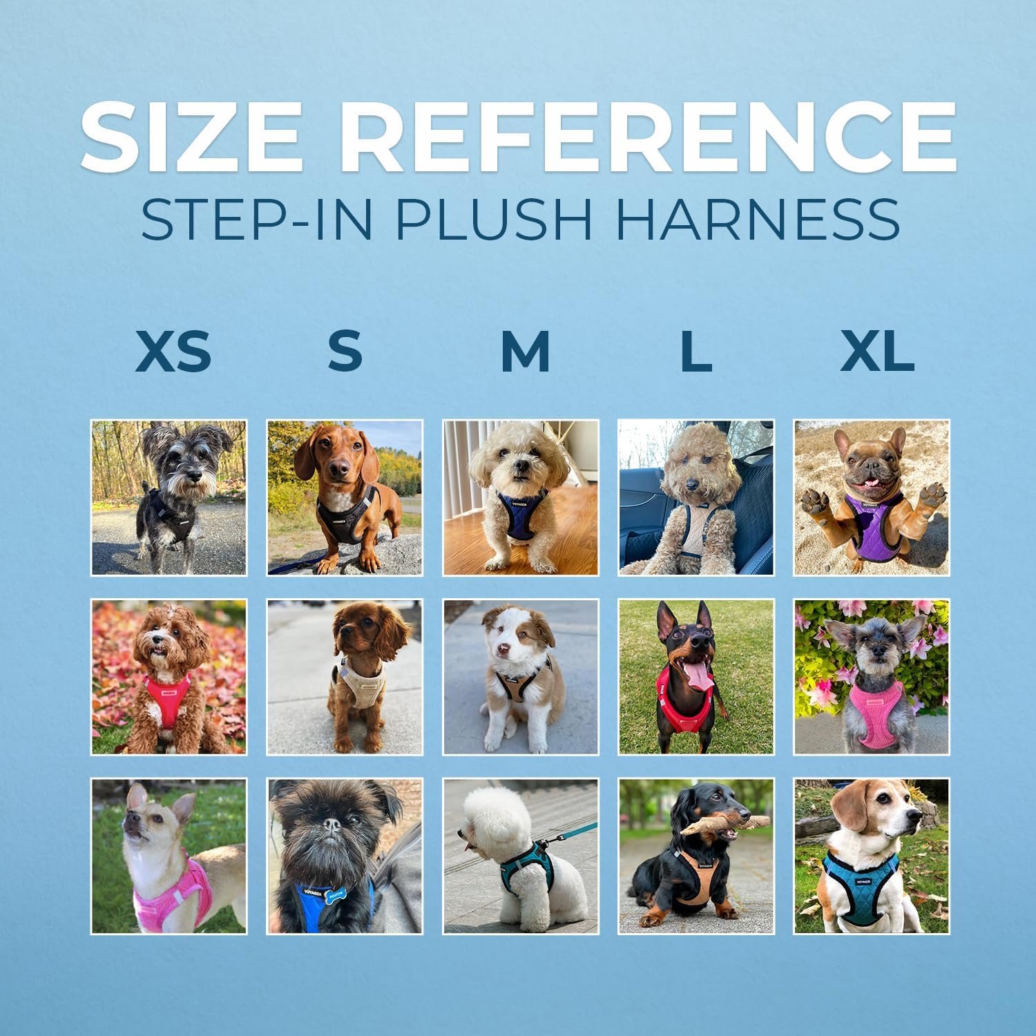 Voyager Step-In Plush Dog Harness – Soft Plush, Step In Vest Harness for Small and Medium Dogs by Best Pet Supplies - Harness (Latte Suede), S (Chest: 14.5 - 16") - Image 6