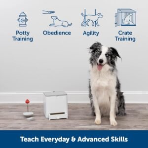 Alternative view of PetSafe Teach & Treat Remote Reward Trainer – Remote Treat Dispenser for Dogs – Portable Training Tool