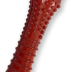 Nylabone Textured Bone Power Chew Toy for Dogs, Durable & Tough Dog Toys for Aggressive Chewers, Basted Blast Bacon and Steak Flavor, X-Large Dogs - 50+ lbs, 1 Count