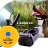 Educator 1/2 Mile Remote Dog Training System Plus E-Collar 101 Training DVD, Safe Humane Stimulation, Pavlovian Tone, Waterproof, Odorproof Biothane Collar, Night Light, Rechargeable, 1 Dog, Yellow