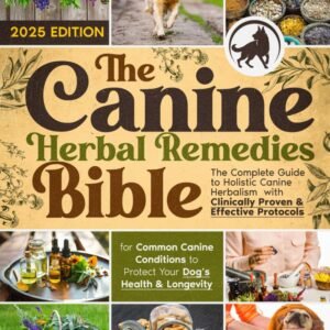 The Canine Herbal Remedies Bible: The Complete Guide to Holistic Canine Herbalism with Clinically Proven & Effective Protocols for Common Canine Conditions to Protect Your Dog’s Health & Longevity