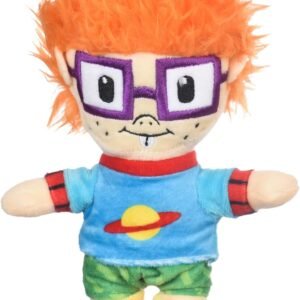 Nickelodeon for Pets Rugrats Chuckie Finster Plush Dog Toy - 6 Inch Baby Toys from 90s TV Show - Small Plush Toy for Dogs