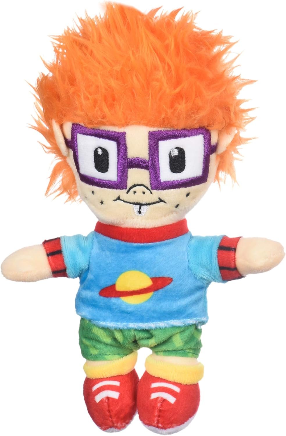 Nickelodeon for Pets Rugrats Chuckie Finster Plush Dog Toy - 6 Inch Baby Toys from 90s TV Show - Small Plush Toy for Dogs