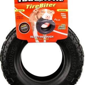 Alternative view of Mammoth TireBiterII – Natural Rubber Dog Toys for Extreme Chewers – Dog Toys for Extra Long Interactive Play – Aggressive Chewer Toys for Medium - Large Dogs - Large 6”
