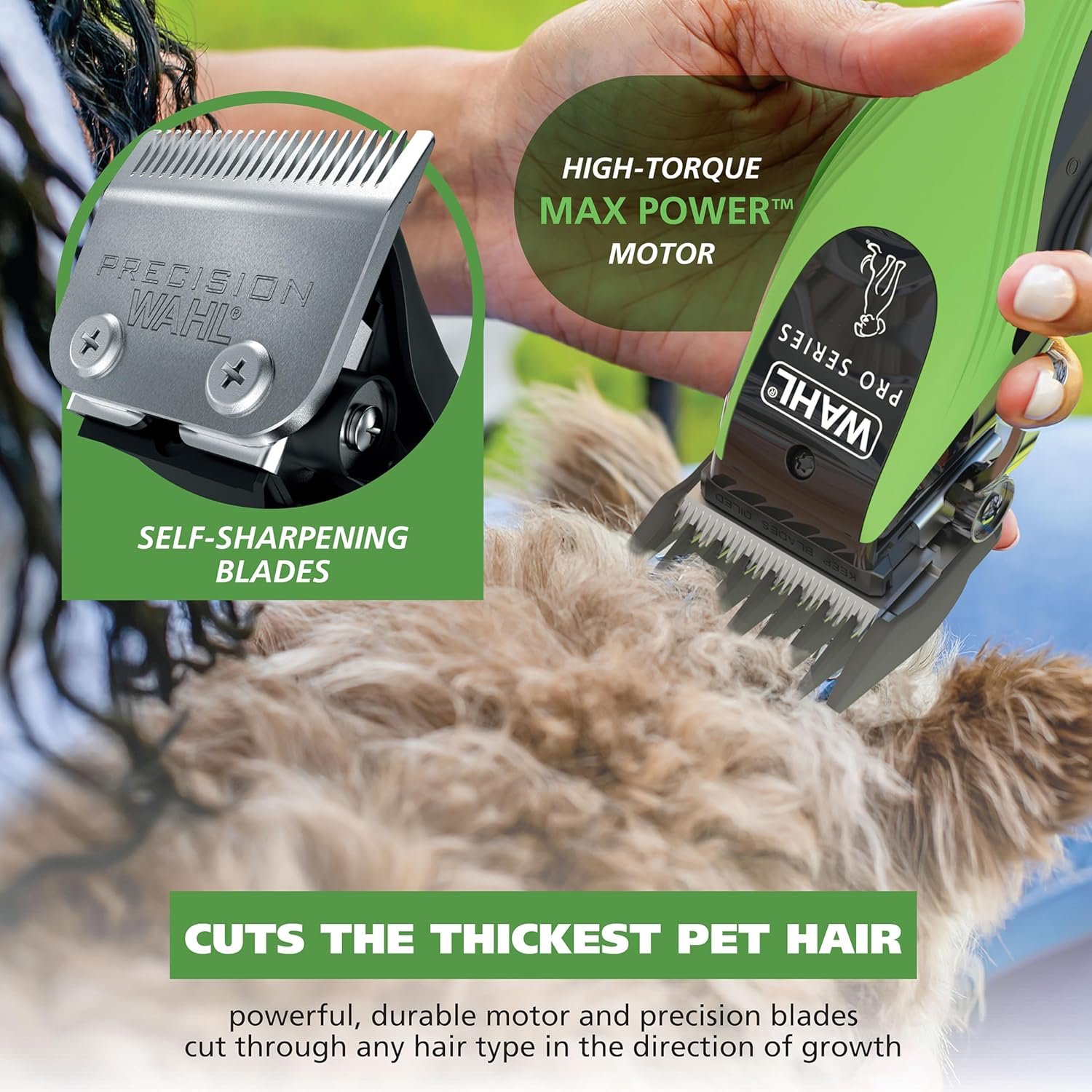 Wahl Pro Series Lithium Ion Cordless Dog Grooming Kit – Rechargeable, Heavy-Duty Dog Clippers for Thick Coats – Model 3025854 - Image 2