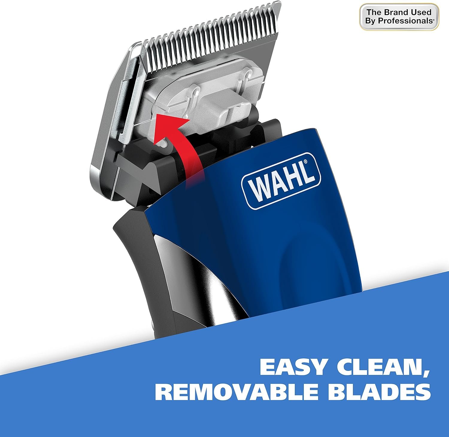 Wahl USA Pro-Grip Pet Grooming Corded Clipper Kit - Clipper for Small to Large Dogs – Electric Dog Clipper for Eyes, Ears, & Paws - Model 9164 - Image 3