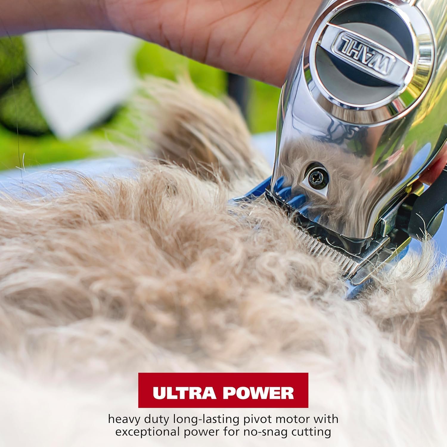 Wahl USA Pro Series All Metal Corded Dog Grooming Kit, an Ultra Quiet Dog Clipper with Metal Housing for Quieter and Cooler Operating - Model 3026335 - Image 4