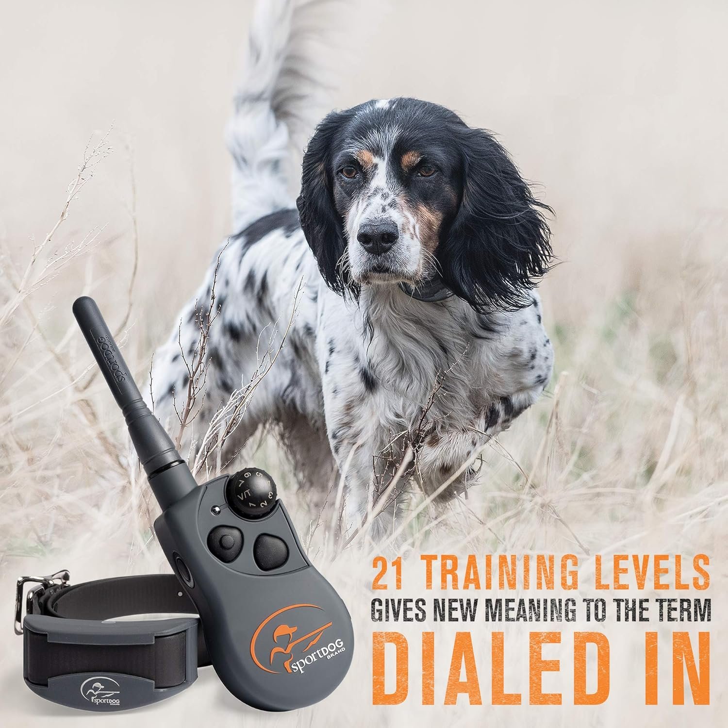 SportDOG SportHunter 825X - Remote Training Collar - Half-Mile Range Trainer - Waterproof Dog E-Collar - Quick-Charge Battery - Static, Vibration, & Tone Modes - Image 2