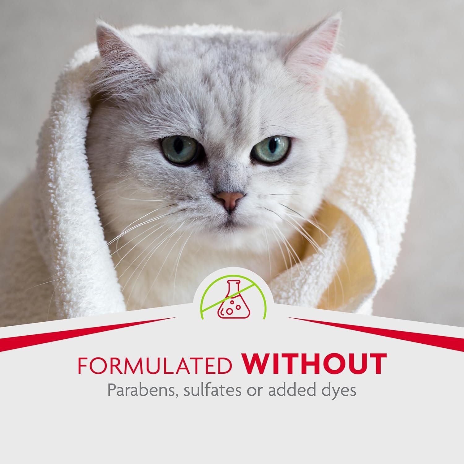 FURminator Tub-Free Deshedding Foam Comb, 3 Ounces, Grooming Comb for Cats Helps Freshen Coat and Reduce Odors with No Rinsing - Image 9