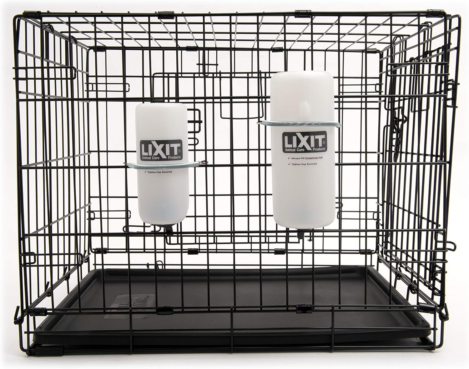 Lixit Wide Mouth Water Bottles for Large and Small Dogs (16oz Small Dog, White) - Image 8