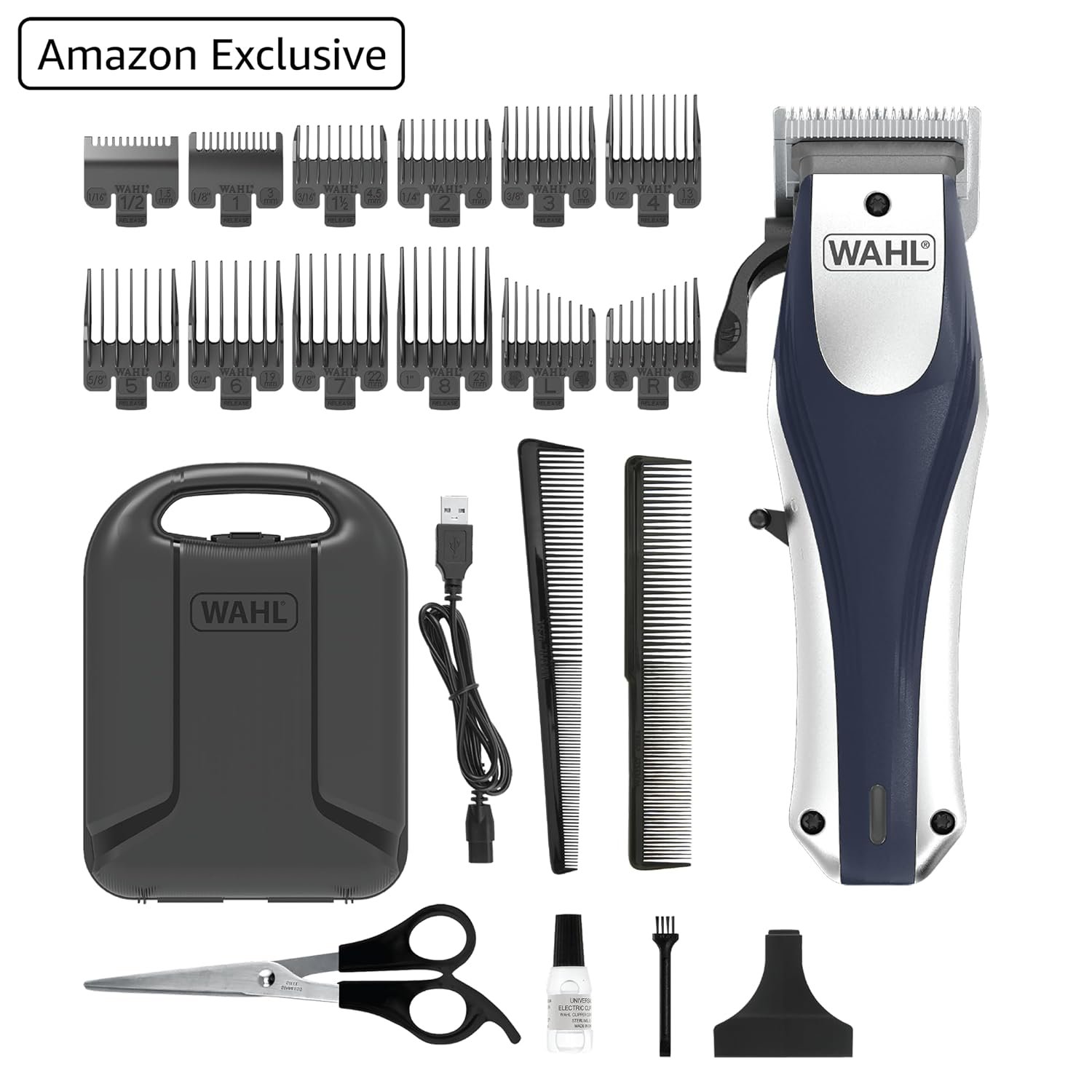Wahl Lithium Ion Pro Rechargeable Cordless Hair Clippers for Men, Woman, & Children with Smart Charge Technology for Convenient at Home Haircutting - Model 79470 - Image 2