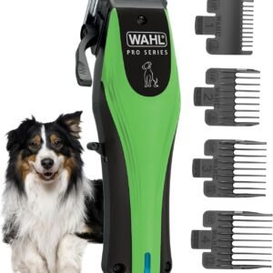 Wahl Pro Series Lithium Ion Cordless Dog Grooming Kit – Rechargeable, Heavy-Duty Dog Clippers for Thick Coats – Model 3025854