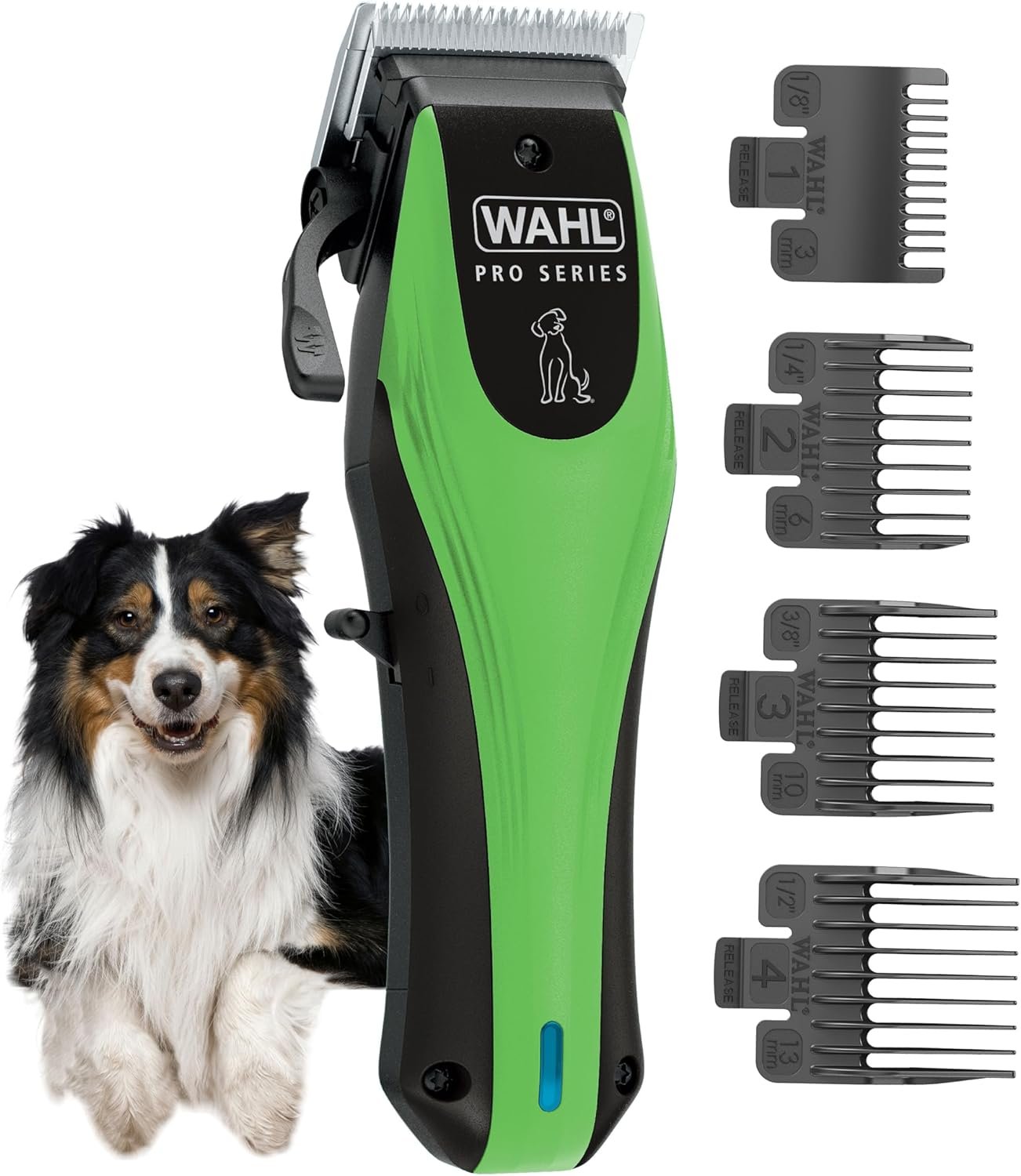 Wahl Pro Series Lithium Ion Cordless Dog Grooming Kit – Rechargeable, Heavy-Duty Dog Clippers for Thick Coats – Model 3025854