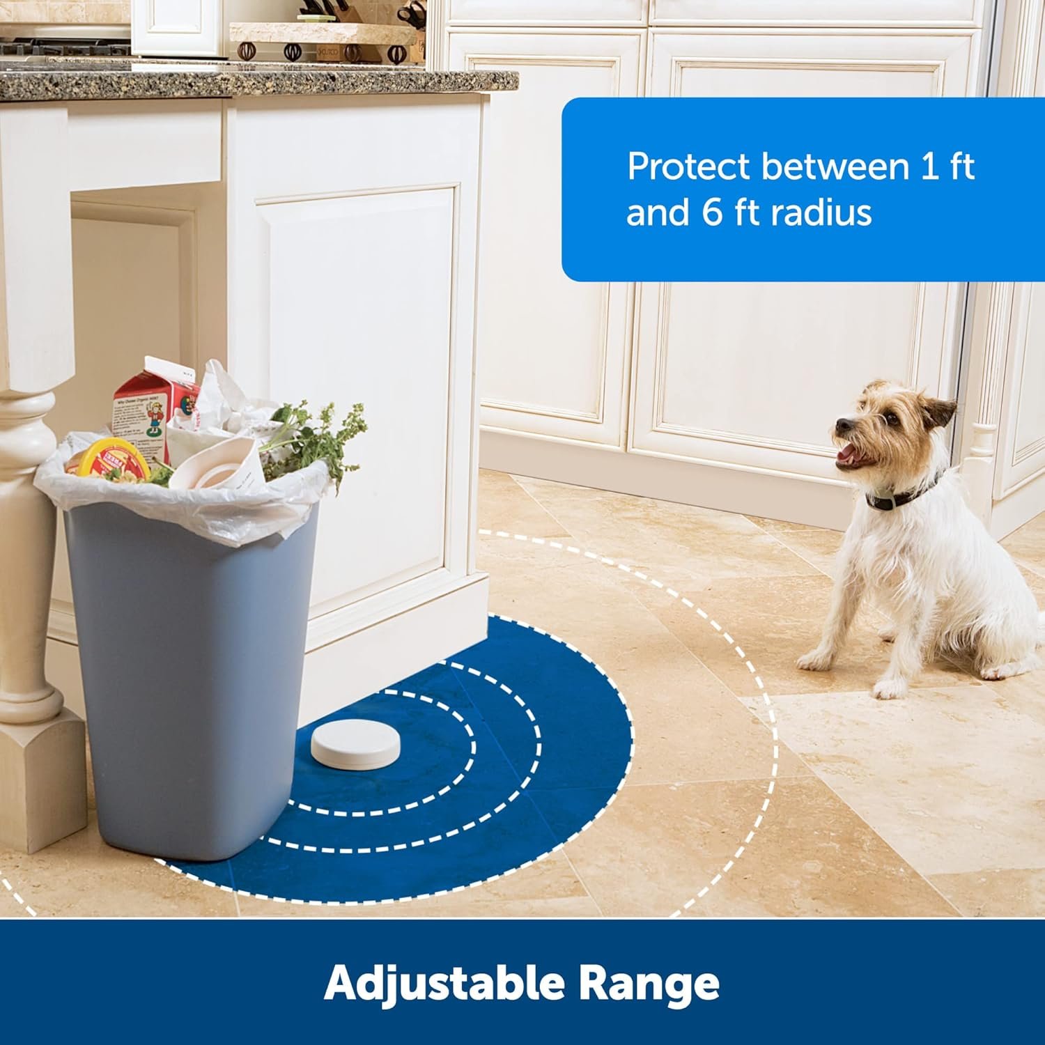 PetSafe Pawz Away Indoor Wireless Pet Barrier, Electric Training System for Dogs & Cats with Receiver Collar - Image 4