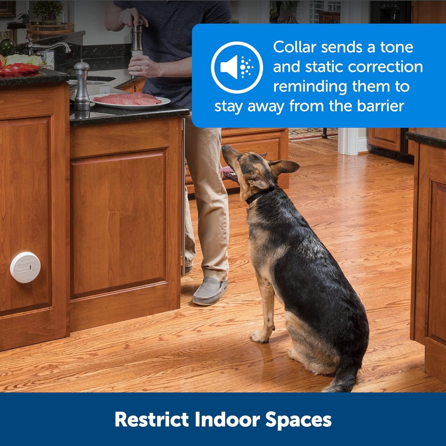 PetSafe Pawz Away Indoor Wireless Pet Barrier, Electric Training System for Dogs & Cats with Receiver Collar - Image 3