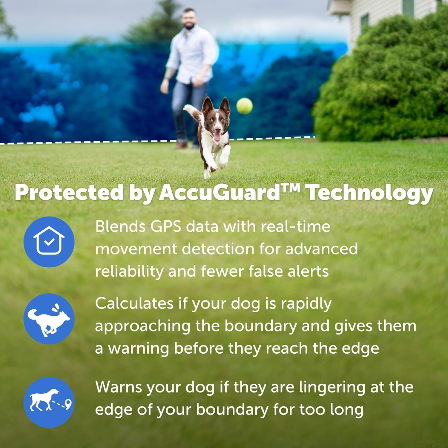 PetSafe Guardian GPS Connected Customizable Fence Add-A-Dog Collar - Rechargeable & Waterproof Adjustable Receiver Collar for GPS Fence - for Dogs 5lb+ - Image 5