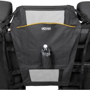 Kurgo Backseat Dog Barrier for Cars & SUV, Automotive Pet Barrier, Backseat Barrier for Dogs, Reduce Distractions While Driving, Mesh Opening, Easy Installation, Storage Pockets, Universal Fit