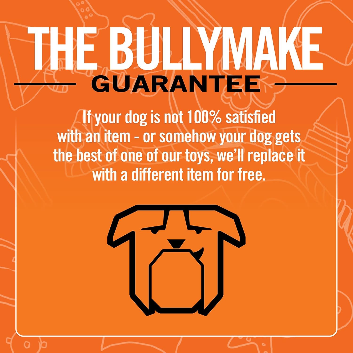 BULLYMAKE Silver Tough Chew Hammer Toy for Dogs, Durable Nylon Dog Toys for Aggressive Chewers, Dental Stimulating, Made in USA - Image 5