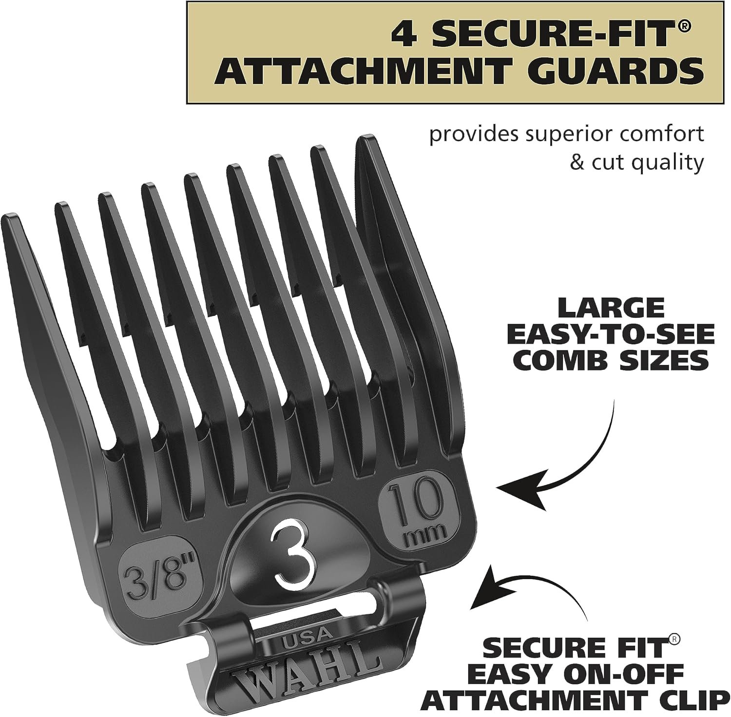 Wahl USA Quiet Pro Corded Dog Clippers for Grooming - Heavy Duty Compact Electric Dog Grooming Kit Hair Clippers for Dogs Cats Pets- Model 9181 - Image 7