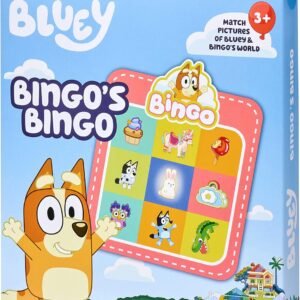 Bluey - Bingo's Bingo Card Game - Fun Matching Game Where You Match Images (13034)