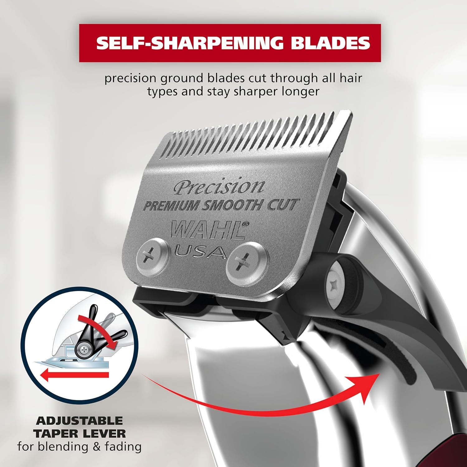 Wahl USA Pro Series All Metal Corded Dog Grooming Kit, an Ultra Quiet Dog Clipper with Metal Housing for Quieter and Cooler Operating - Model 3026335 - Image 3