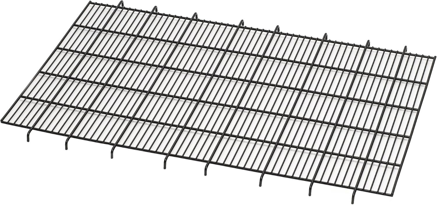 MidWest Homes for Pets Floor Grid for Dog Crate; Elevated Floor Grid Fits Models 1336TD, 1536, 1536DD, 436, 436DD, 1936, 1936DD, 1636/1636DD CURVED SLIDE BOLT LATCH, Black; Model FG36B