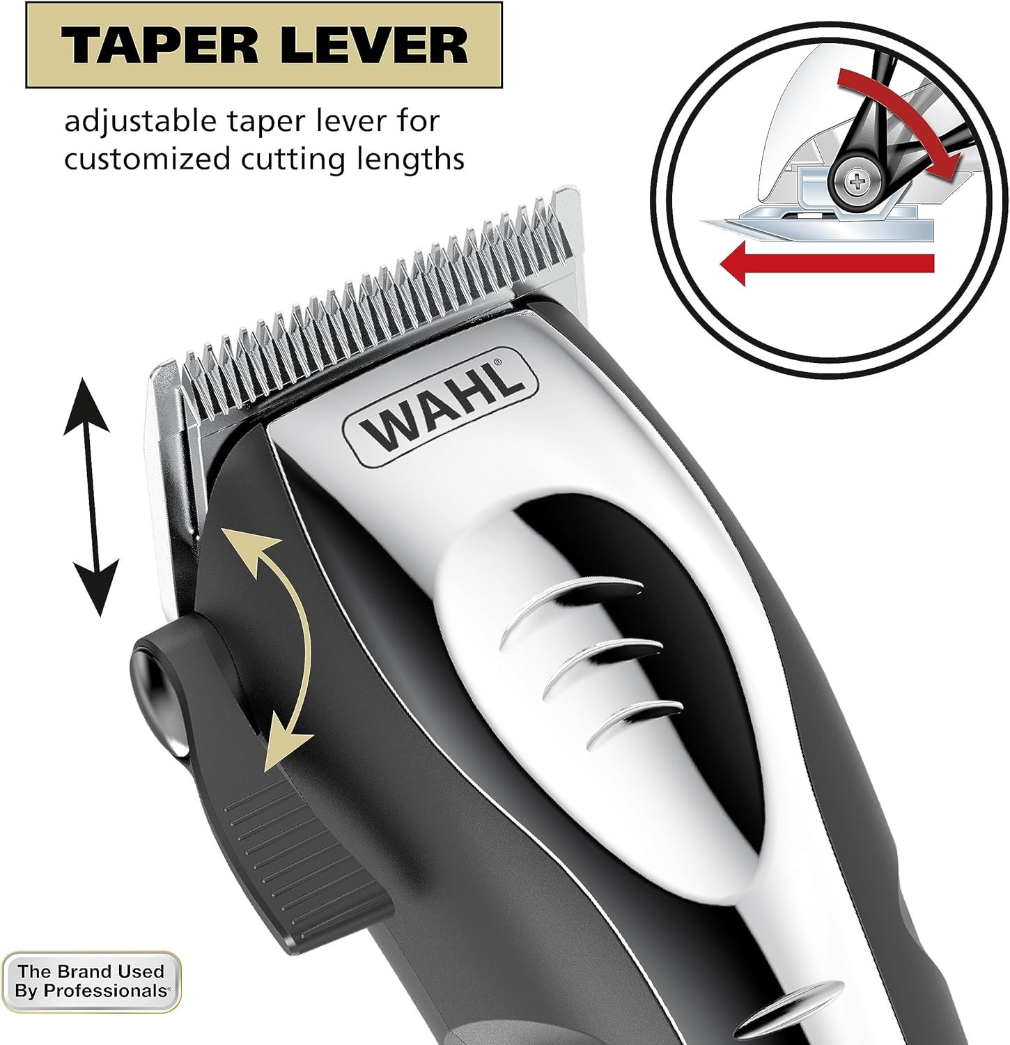 Wahl USA Quiet Pro Corded Dog Clippers for Grooming - Heavy Duty Compact Electric Dog Grooming Kit Hair Clippers for Dogs Cats Pets- Model 9181 - Image 4