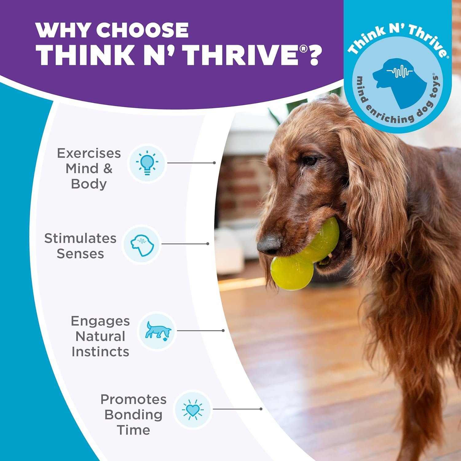 Outward Hound Double-Tuff Stuffable Dog Toy, Large 5-Inch Green - Treat Dispensing Chew Ball for Medium to Large Dogs, Interactive Puzzle for Enrichment & Slow Feeding - Image 6