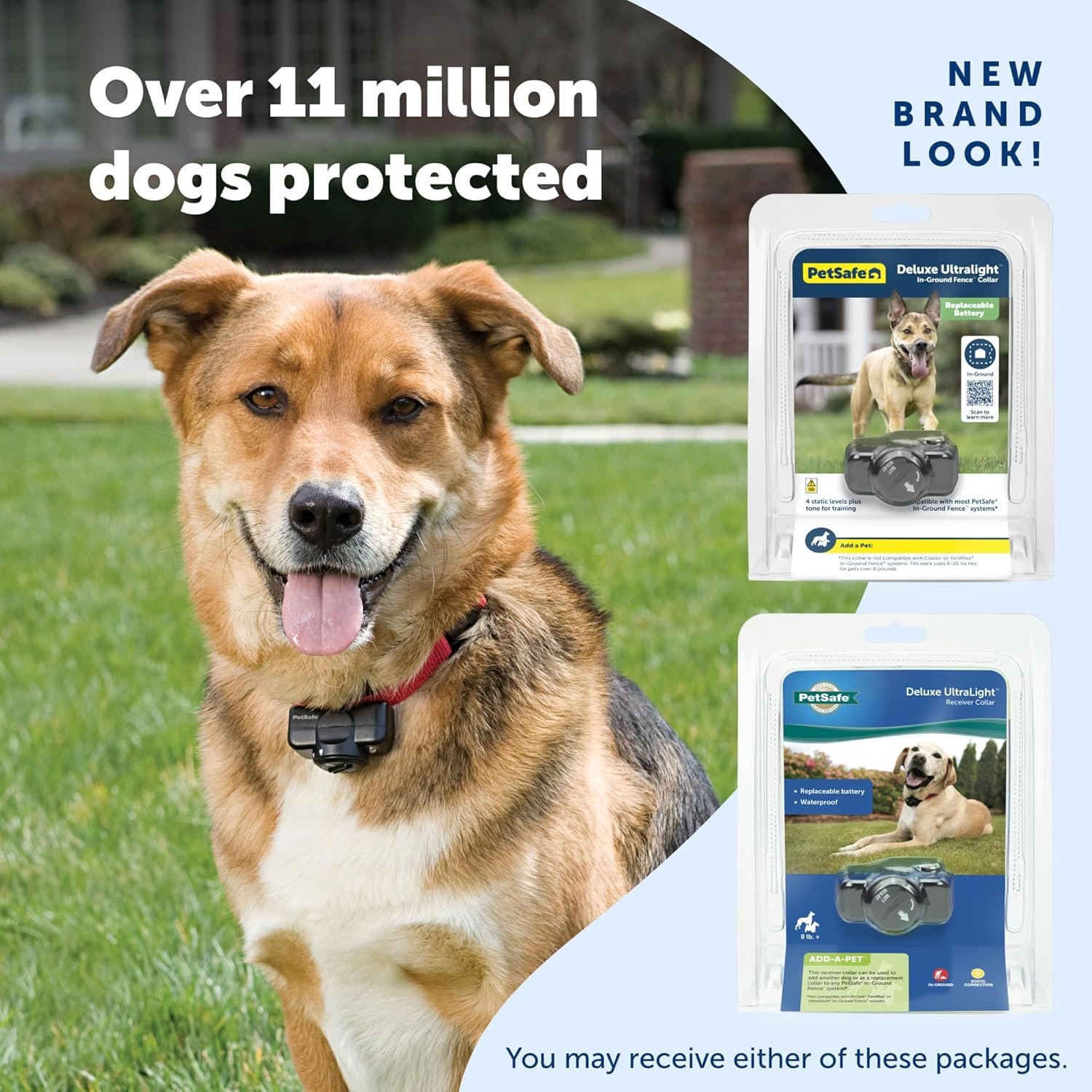 PetSafe Deluxe Ultralight Pet Fence Receiver Collar Electric Dog Containment, In Ground Dog Fence Waterproof Feature, Low Battery Indicator, Pet Collars for Dogs Collar Receiver - Image 6