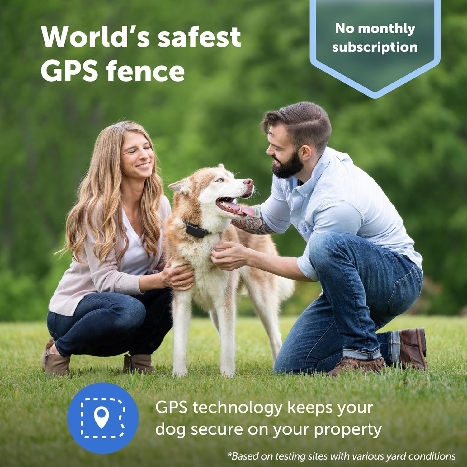 PetSafe Guardian GPS Connected Customizable Fence Add-A-Dog Collar - Rechargeable & Waterproof Adjustable Receiver Collar for GPS Fence - for Dogs 5lb+ - Image 2
