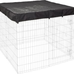 MidWest Homes for Pets Square Exercise Pen Fabric Mesh Top