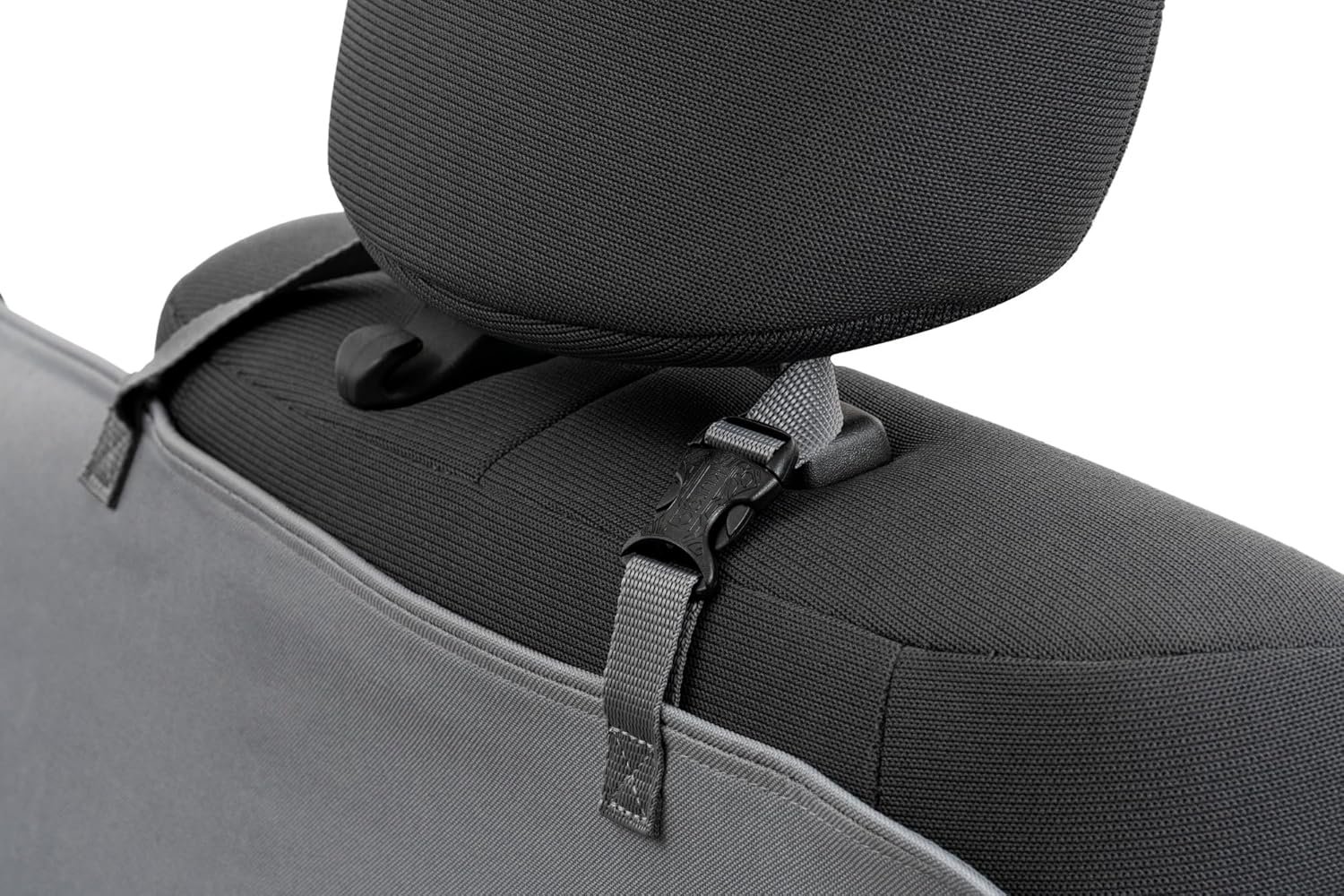 Kurgo Rover Dog Hammock Car Seat Cover for Pets, Pet Seat Cover, Car Hammocks for Dogs, Water-Resistant, 55" Wide for Cars and SUVs, Gray - Image 5