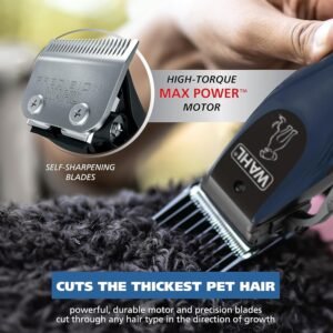Alternative view of Wahl Power Pro Lithium Ion Rechargeable Cordless Dog Grooming Kit - Heavy Duty Cordless Electric Dog Clippers for Grooming The Thickest Coats - Model 3024675