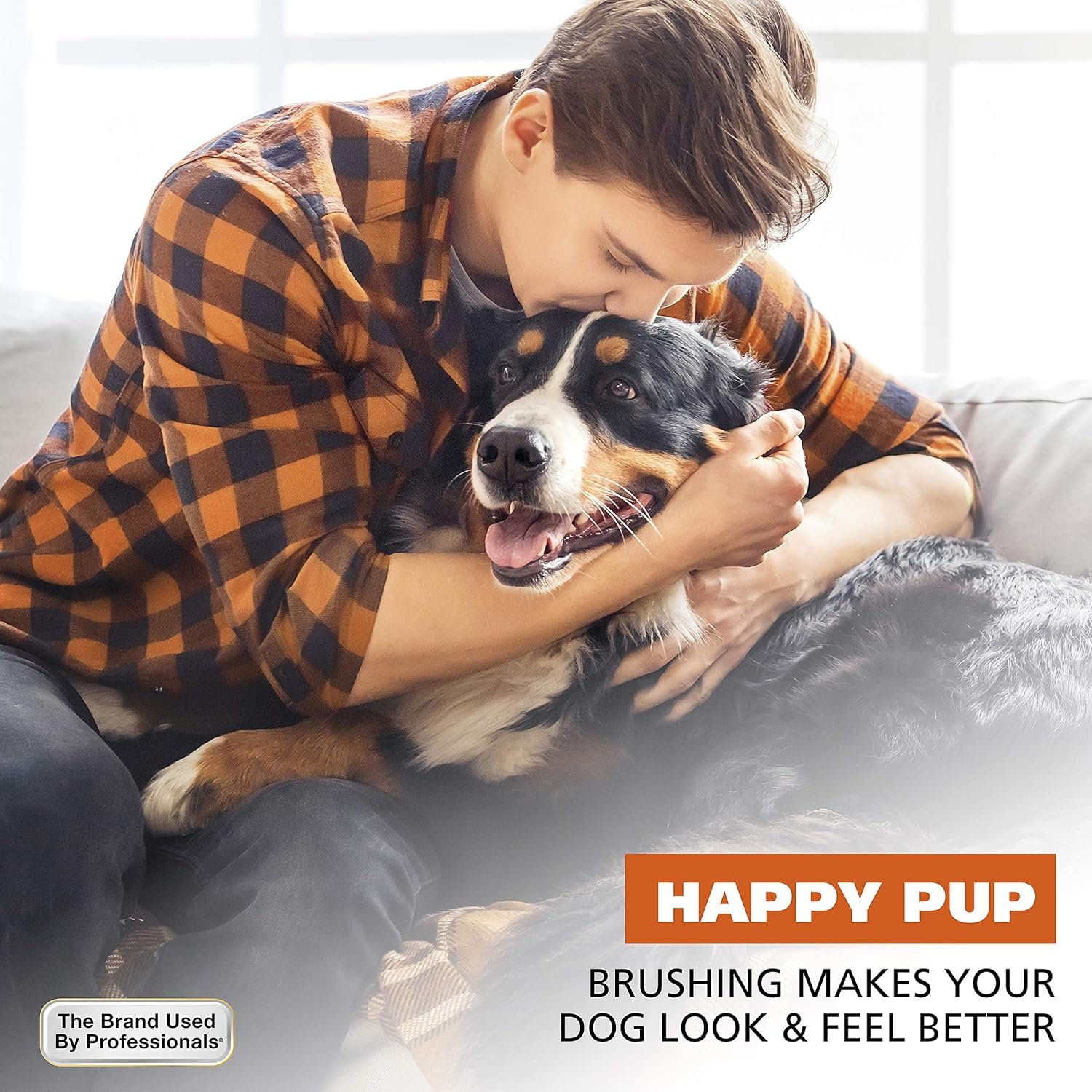 Wahl Double Sided Dog Shedding Blade with No-slip Grip - Coarse and Fine Teeth for Long, Short, & Double Coats - Model 858408 - Image 5